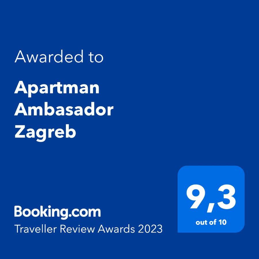 Apartman Ambasador Zagreb Extérieur photo