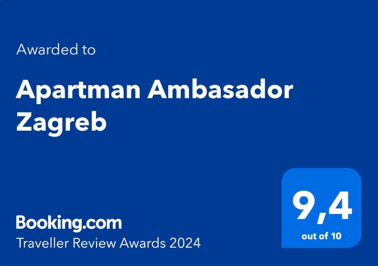 Apartman Ambasador Zagreb Extérieur photo